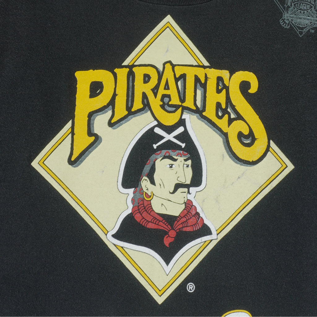 MLB - Pittsburgh Pirates Single Stitch T-Shirt 1994 Large Vintage Retro Baseball