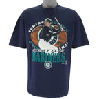 MLB - Seattle Mariners Ichiro SuZuki T-Shirt 2001 X-Large Vintage Retro Baseball