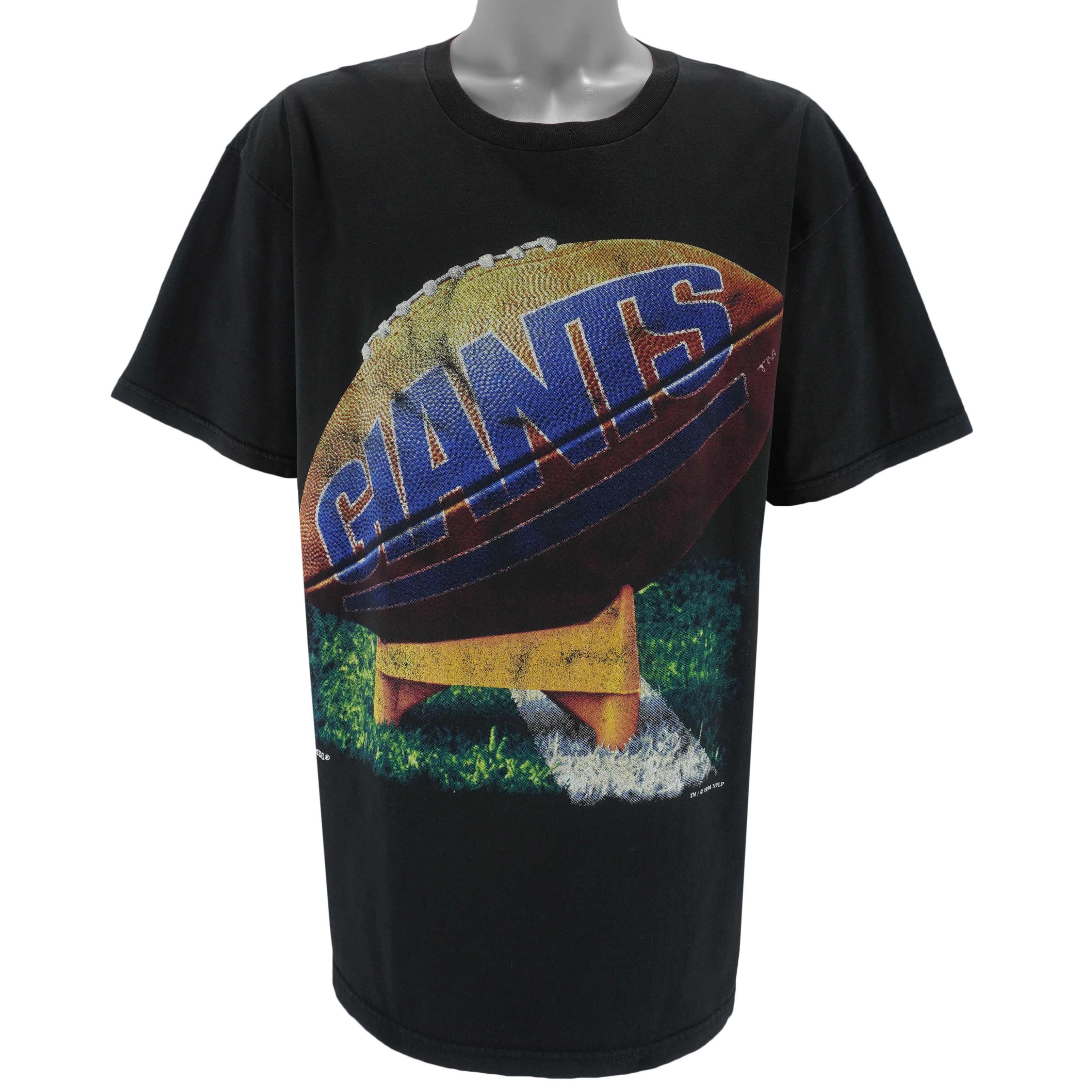 NFL (Nutmeg) - New York Giants T-Shirt 1994 X-Large Vintage Retro Football