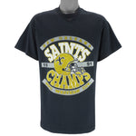 NFL (Trench) - New Orleans Saints NFC Champs T-Shirt 1991 X-Large