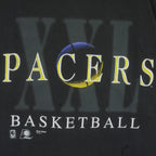 NBA (Hanes) - Indiana Pacers Single Stitch T-Shirt 1990s X-Large Vintage Retro Basketball