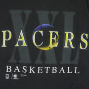 NBA (Hanes) - Indiana Pacers Single Stitch T-Shirt 1990s X-Large Vintage Retro Basketball