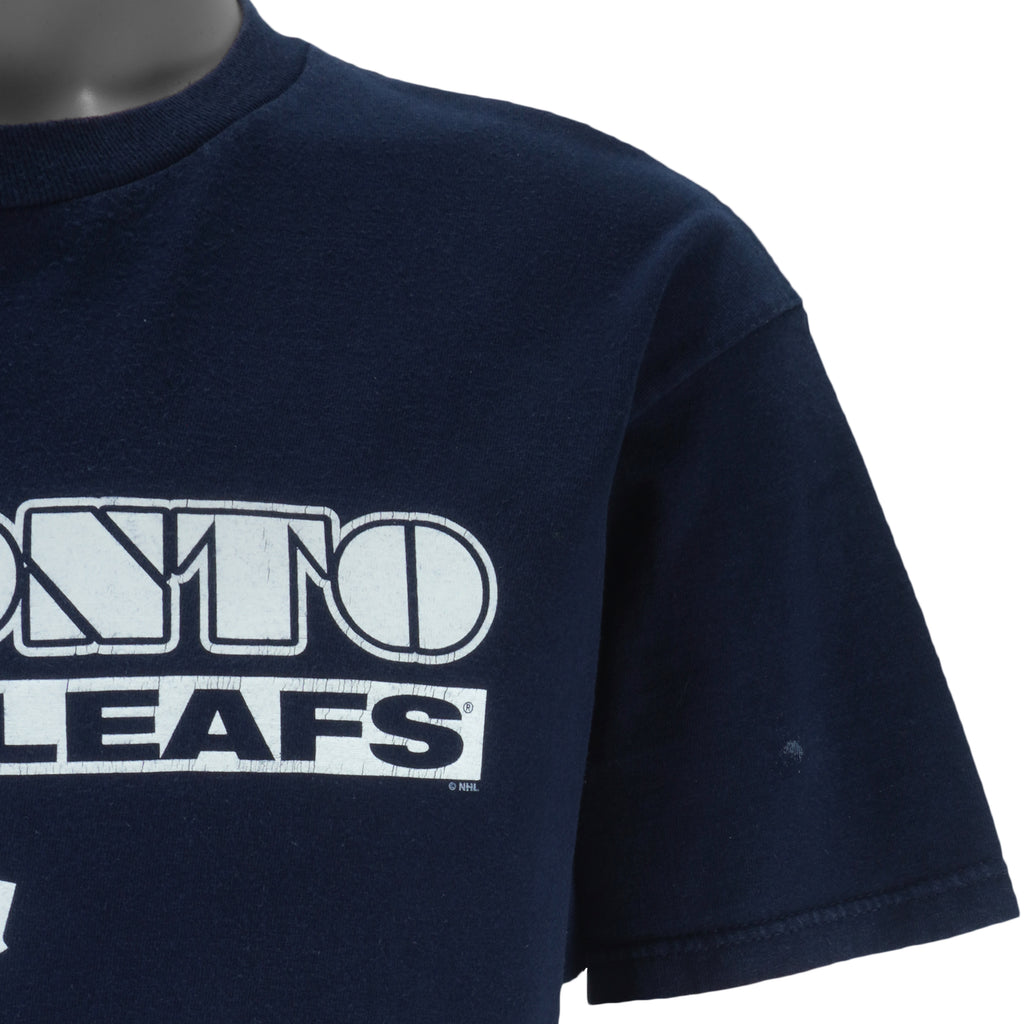 NHL (Tennessee River) - Toronto Maple Leafs T-Shirt 1990s Large Vintage Retro Hockey