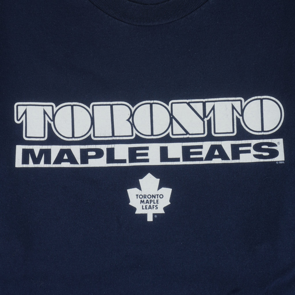NHL (Tennessee River) - Toronto Maple Leafs T-Shirt 1990s Large Vintage Retro Hockey