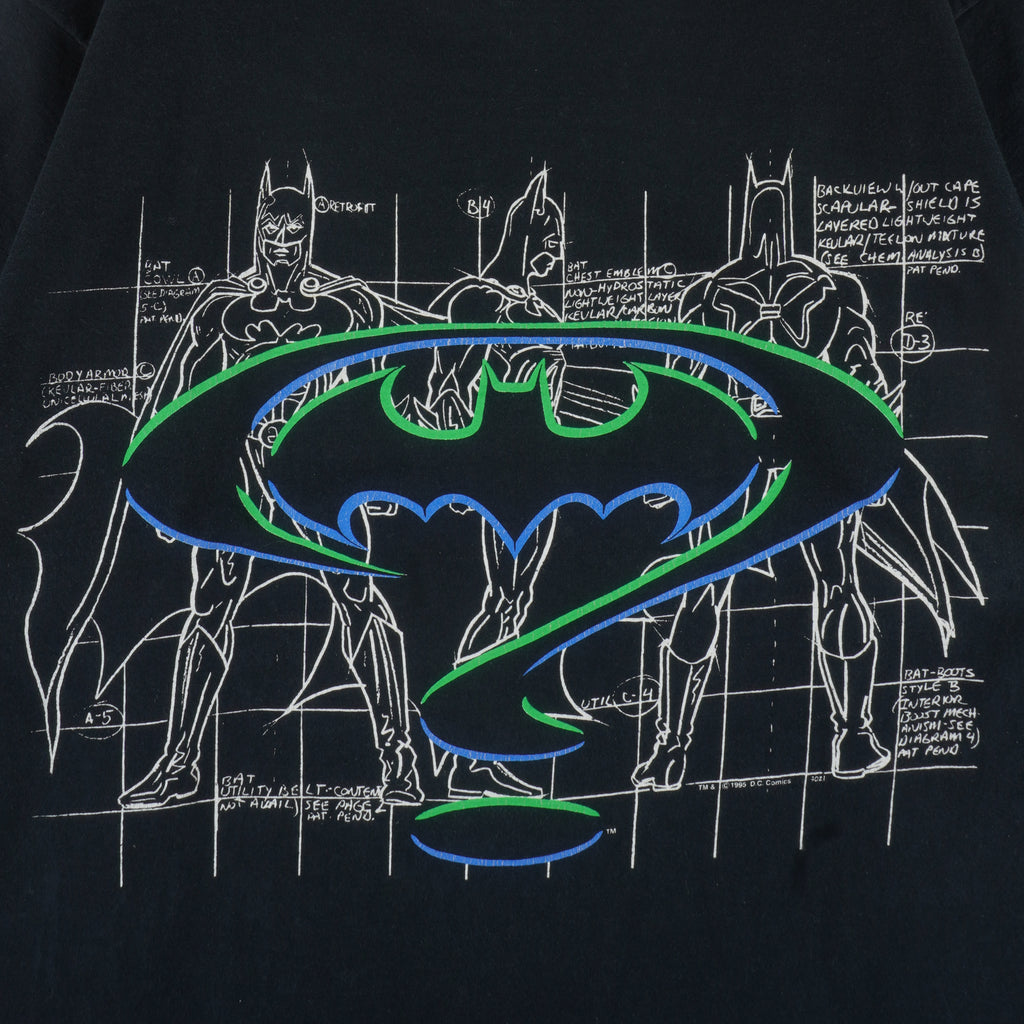 Vintage (D.C. Comics) - Batman Single Stitch T-Shirt 1995 Large Vintage Retro