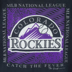 MLB (The Game) - Colorado Rockies Single Stitch T-Shirt 1993 X-Large Vintage Retro Baseball