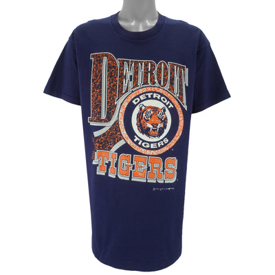 MLB (Henry Aaron) - Detroit Tigers Single Stitch T-Shirt 1993 X-Large