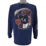 NFL (Joy Athletic) - Chicago Bears Brian Urlacher No.54 Long Sleeve Shirt 2002 Large