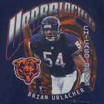 NFL (Joy Athletic) - Chicago Bears Brian Urlacher No.54 Sweatshirt 2002 Large Vintage Retro Football