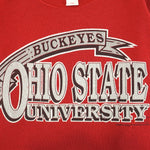 NCAA (Logo 7) - Ohio State Buckeyes Crew Neck Sweatshirt 1990s X-Large Vintage Retro College