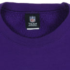 NFL (Team Apparel) - Baltimore Ravens Crew Neck Sweatshirt 2000s Large Vintage Retro Football
