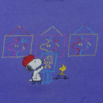 Vintage - Peanuts Dancing Snoopy Crew Neck Sweatshirt 1990s Medium Vintage Retro 