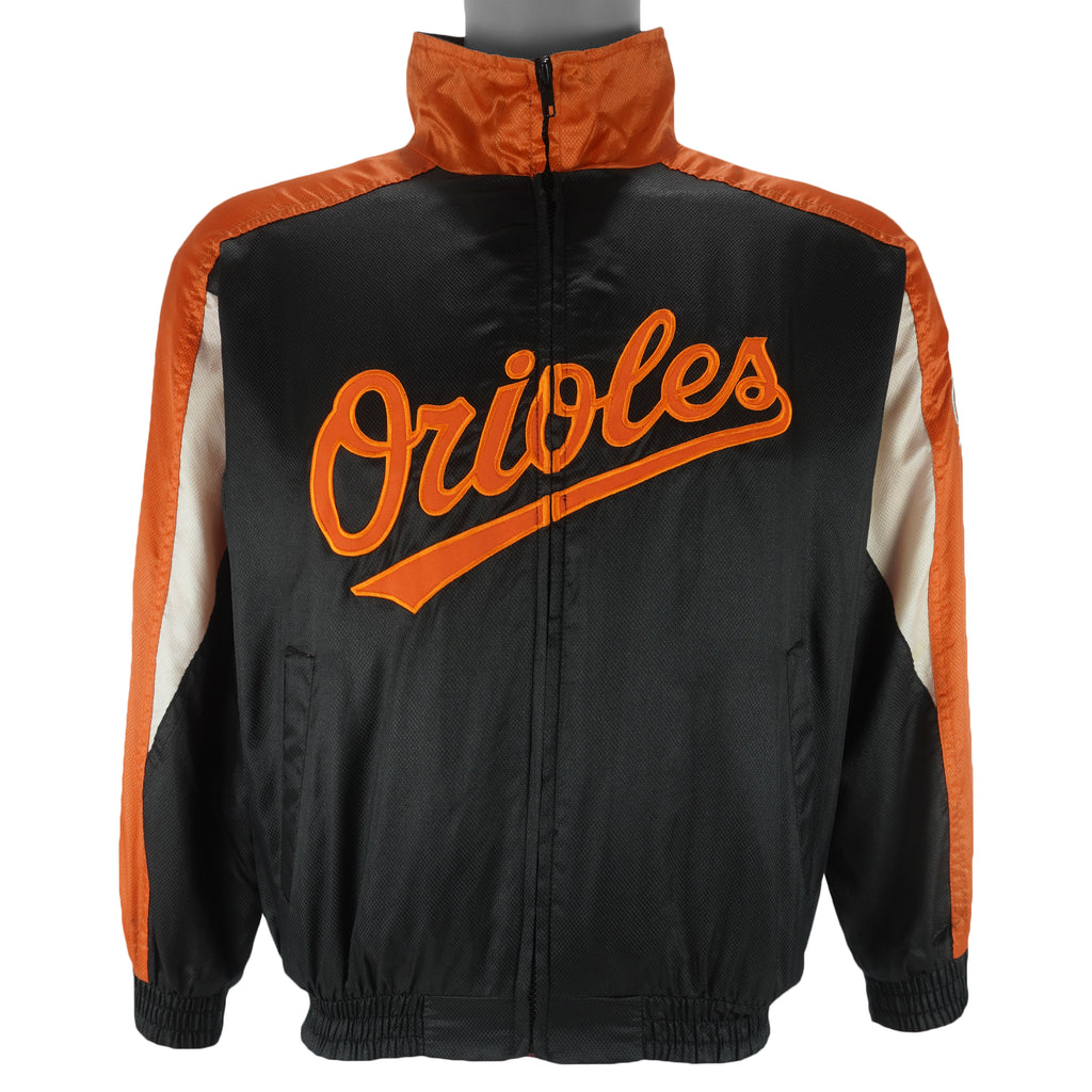 MLB (Majestic) - Baltimore Orioles Embroidered Jacket 2000s Medium Vintage Retro Baseball
