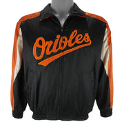MLB (Majestic) - Baltimore Orioles Embroidered Jacket 2000s Medium Vintage Retro Baseball