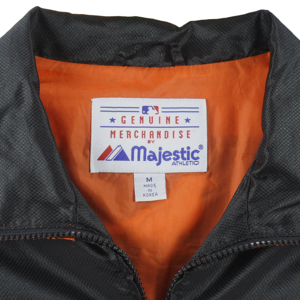 MLB (Majestic) - Baltimore Orioles Embroidered Jacket 2000s Medium Vintage Retro Baseball