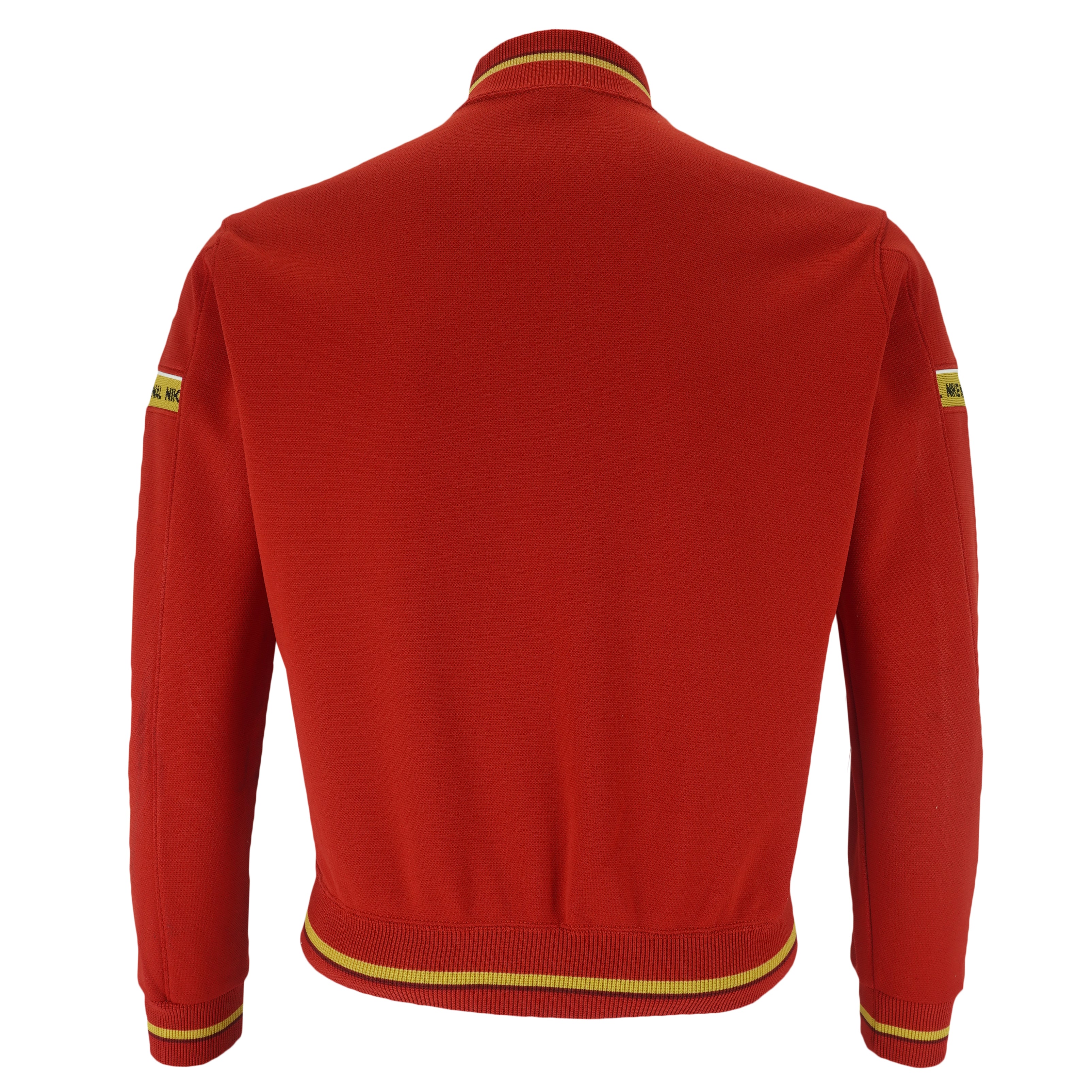 Nike - Red Embroidered Jacket 1980s Medium Vintage Retro