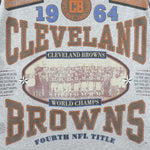 NFL (Long Gone) - Cleveland Browns World Champs T-Shirt 1990s Large Vintage Retro Football
