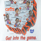 NBA (Salem) - Cleveland Cavaliers Single Stitch T-Shirt 1980s Large Vintage Retro Basketball