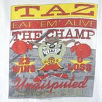 Vintage (Warner Bros) - Taz The Champ Boxer T-Shirt 1993 X-Large Vintage Retro 