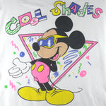 Disney - Mickey Mouse Cool Shades Single Stitch T-Shirt 1990s X-Large Vintage Retro