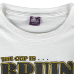 Starter - NHL Boston Bruins Stanley Cup Playoffs Single Stitch T-Shirt 1990s Large Vintage Retro Hockey