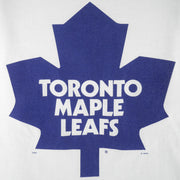 NHL - Toronto Maple Leafs Single Stitch T-Shirt 1990s X-Large Vintage Retro Hockey