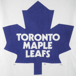 NHL - Toronto Maple Leafs Single Stitch T-Shirt 1990s X-Large Vintage Retro Hockey