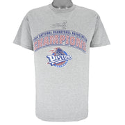 NBA (Tennessee River) - Detroit Pistons Champions T-Shirt 2004 Large Vintage Retro Basketball