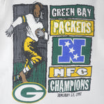 Starter - Green Bay Packers Champs Single Stitch T-Shirt 1997 Medium Youth Vintage Retro Football