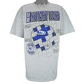 NCAA (Team Work) - Nittany Lions Schematic Of A Champions T-Shirt 1990s X-Large Vintage Retro College