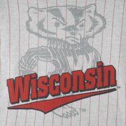 NCAA (Nutmeg) - Wisconsin University Badgers Single Stitch T-Shirt 1990s X-Large Vintage Retro College