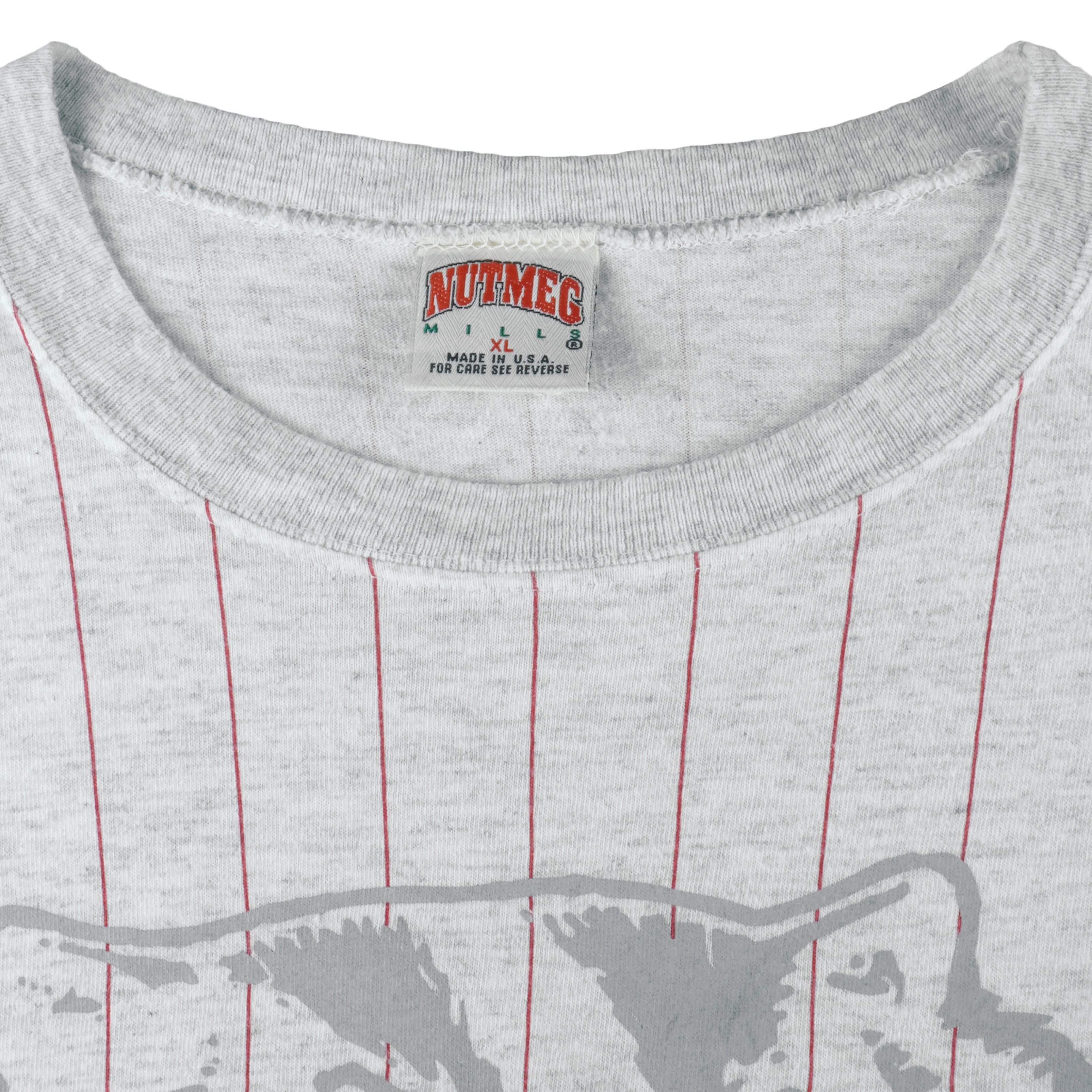 NCAA (Nutmeg) - Wisconsin University Badgers Single Stitch T-Shirt 1990s X-Large Vintage Retro College
