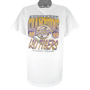 NCAA - LSU Tigers World Series Champions Single Stitch T-Shirt 1997 X-Large Vintage Retro College