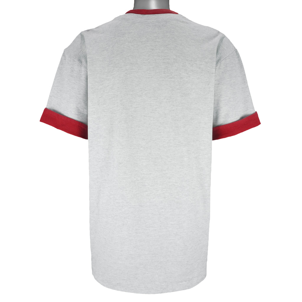 NHL - Montreal Canadiens Big Logo T-Shirt 1992 X-Large Vintage Retro Hockey