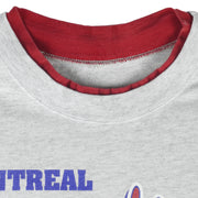 NHL - Montreal Canadiens Big Logo T-Shirt 1992 X-Large Vintage Retro Hockey