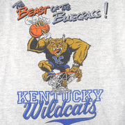 NCAA - Kentucky Wildcats Single Stitch T-Shirt 1990s Large Vintage Retro College