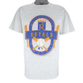 MLB (Hanes)- Kansas City Royals Single Stitch T-Shirt 1992 Large Vintage Retro Baseball