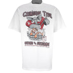 NCAA (Center Cut) - Alabama Crimson Tide Stops The Streaks T-Shirt 1994 X-Large Vintage Retro College