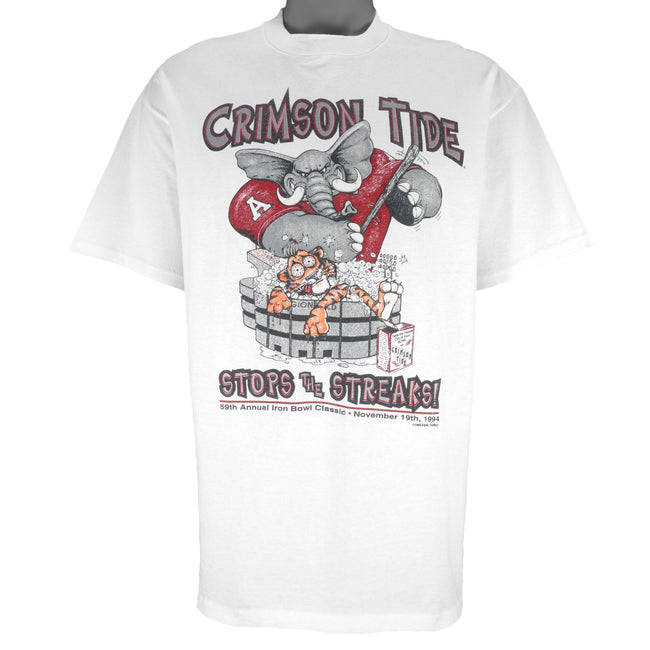 Vintage NCAA (Center Cut) Alabama Crimson Tide Stops The Streaks