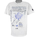Starter - Toronto Maple Leafs Single Stitch T-Shirt 1990s Medium