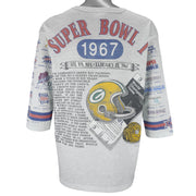 NFL (Long Gone) - Green Bay Packers Super Bowl 26th T-Shirt 1990 X-Large Vintage Retro Football