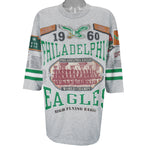 NFL (Long Gone) - Philadelphia Eagles World Champs T-Shirt 1990s X-Large Vintage Retro Football