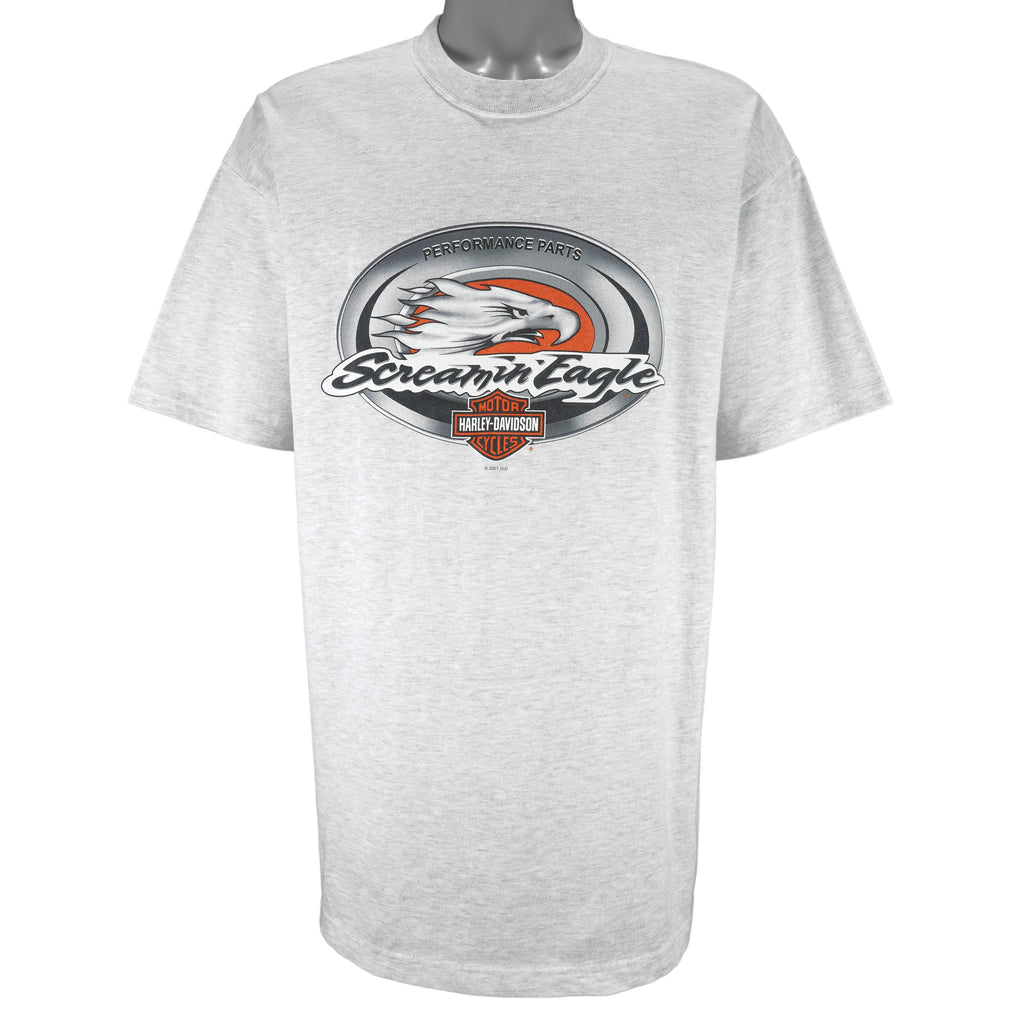 Harley Davidson - Screaming Eagle T-Shirt 2001 X-Large Vintage Retro