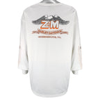 Harley Davidson - Z & M Greensburg PA Long Sleeved Shirt 2005 X-Large Vintage Retro
