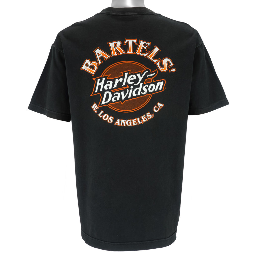 Harley Davidson - Bartel's Los Angeles T-Shirt 2000s Large