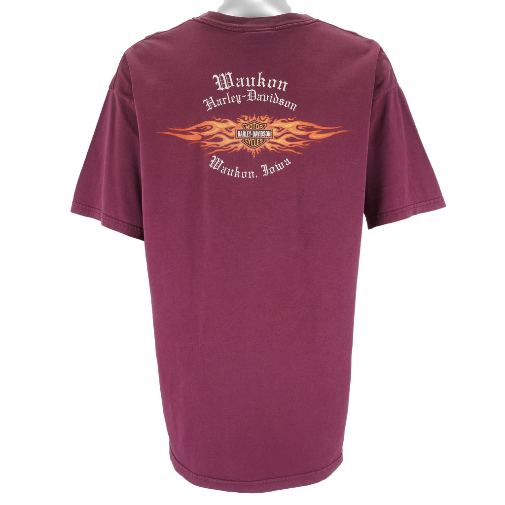Harley Davidson - Waukon, Iowa T-Shirt 2005 X-Large