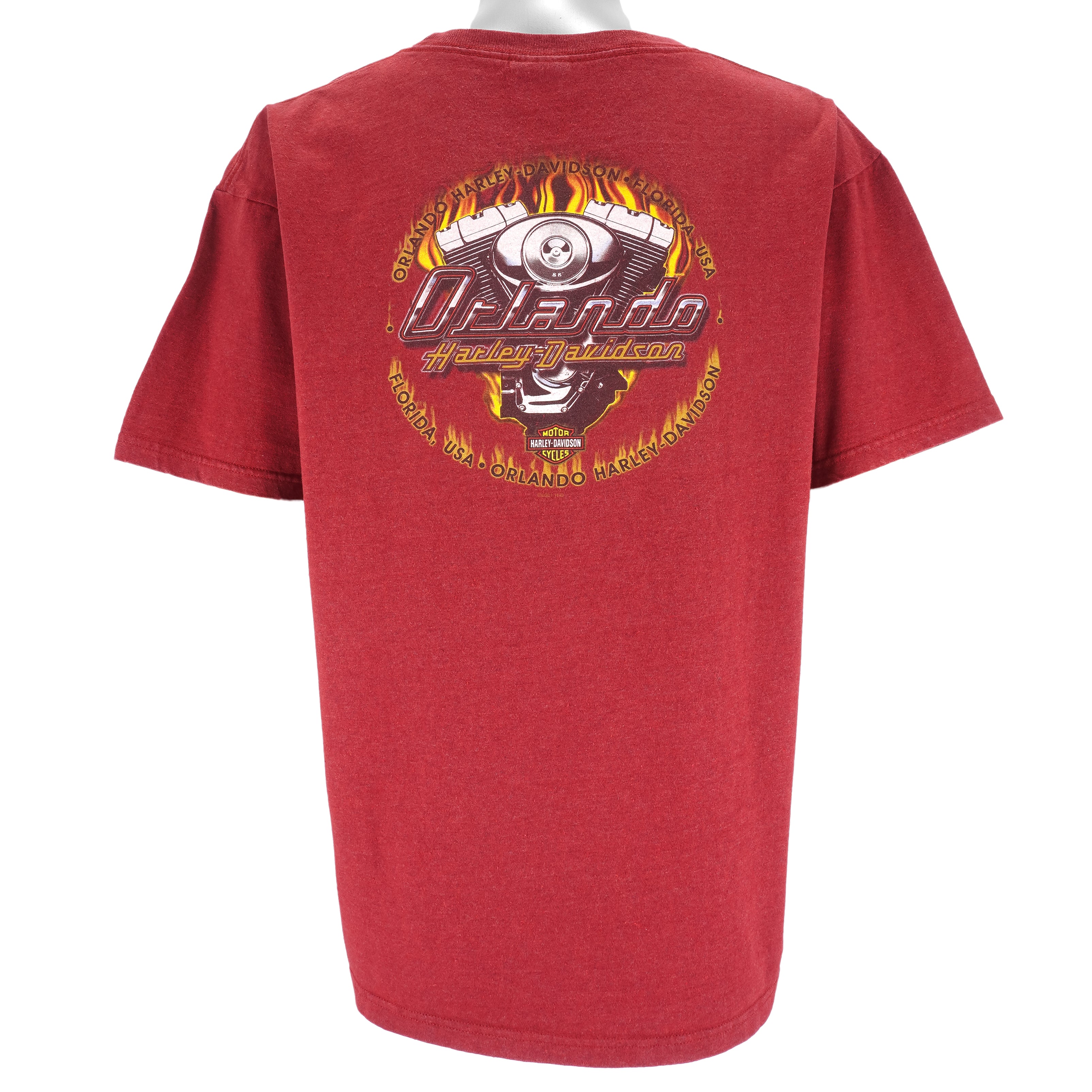 Harley Davidson - Motorcycle Orlando T-Shirt 2005 X-Large