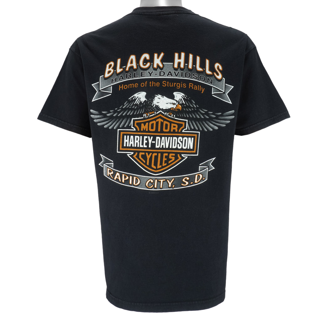 Harley Davidson - Sturgis Saloon Black Hills Rally T-Shirt 2006 Large Vintage Retro