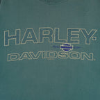 Harley Davidson - Benjy's Huntington Motorcycle T-Shirt 1999 X-Large