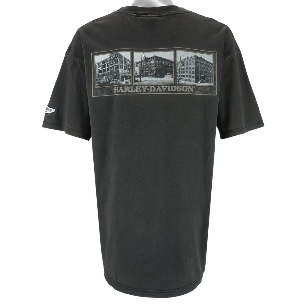 Harley Davidson - Juneau Avenue Established in 1903 T-Shirt 2000s X-Large Vintage Retro
